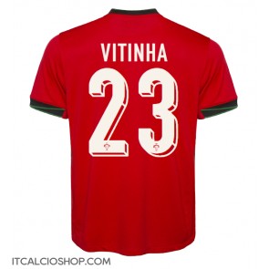 Portogallo Vitinha #23 Prima Maglia Europei 2024 Manica Corta